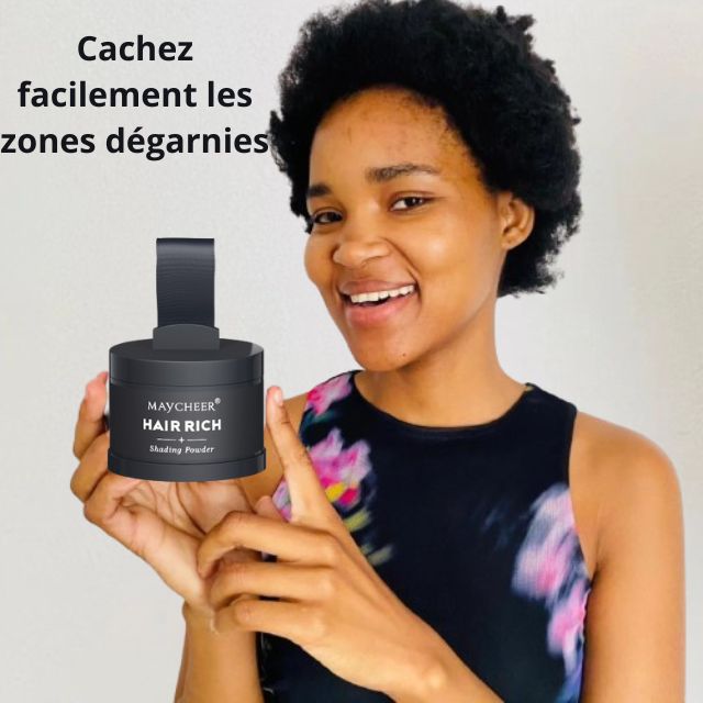 Camouflage Capillaire Professionnel Couleur Noire