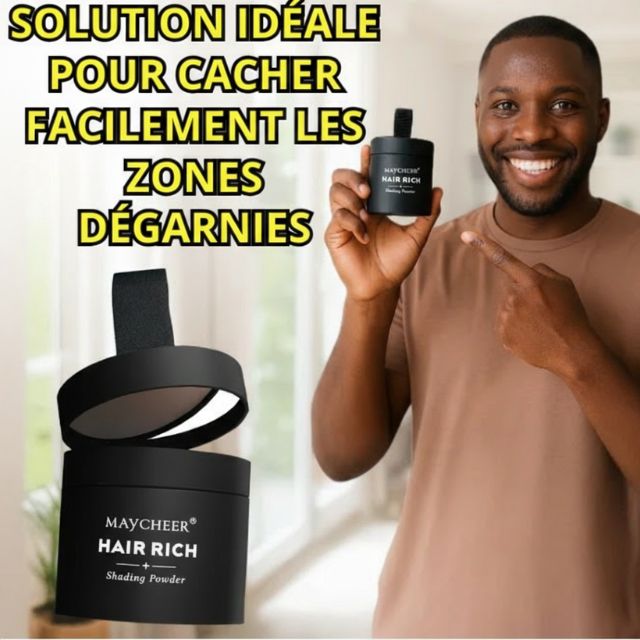Camouflage Capillaire Professionnel Couleur Noire